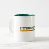 Bitterroot Trail Zweifarbige Tasse (Vorderseite Links)