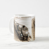 BITTERSTOFF-DAMPF-ZUG-TASSE KAFFEETASSE (Vorderseite Links)