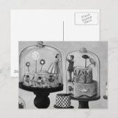 Bittersüß B/W Postkarte (Vorne/Hinten)