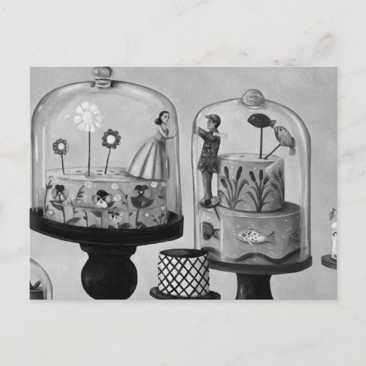 Bittersüß B/W Postkarte (Vorderseite)