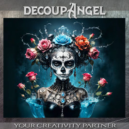 Bittersüß - Decoupage - Seidenpapier