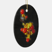 Bittersüße Berries - Herbstschönheit Keramikornament (Rechts)