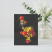 Bittersüße Berries - Herbstschönheit Postkarte (Stehend Vorderseite)