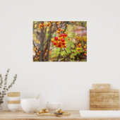 Bittersüße Berries Poster (Küche)