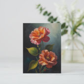 Bittersüße Blume Postkarte (Stehend Vorderseite)