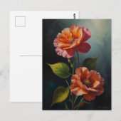 Bittersüße Blume Postkarte (Vorne/Hinten)