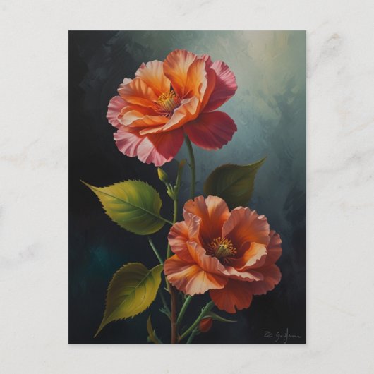 Bittersüße Blume Postkarte (Vorderseite)