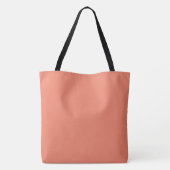 Bittersüße einfarbige Farbe Tasche (Rückseite)