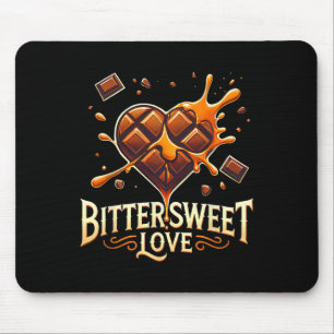 Bittersüße Liebe Schokolade Valentingeschenke für  Mousepad