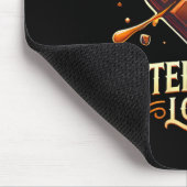 Bittersüße Liebesschokolade Valentinstagsgeschenke Mousepad (Ecke)