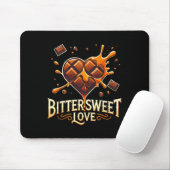 Bittersüße Liebesschokolade Valentinstagsgeschenke Mousepad (Mit Mouse)