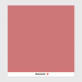 Bittersüßer Schimmer (Vollfarbe) Aufkleber (Blatt)