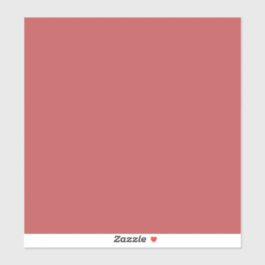 Bittersüßer Schimmer (Vollfarbe) Aufkleber (Blatt)