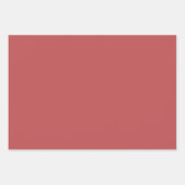 Bittersüßer Schimmer (Vollfarbe) Geschenkpapier Set (Vorderseite 3)