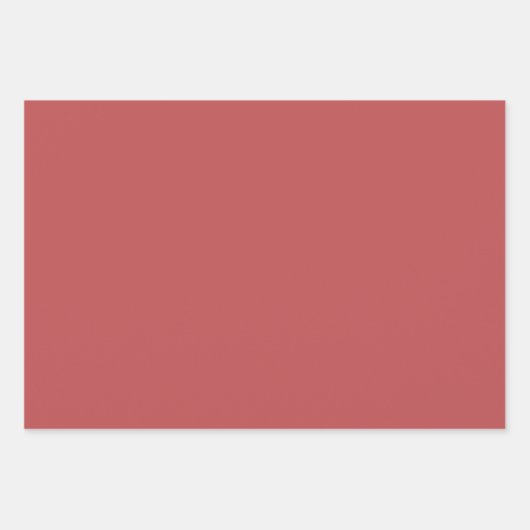 Bittersüßer Schimmer (Vollfarbe) Geschenkpapier Set (Vorderseite)