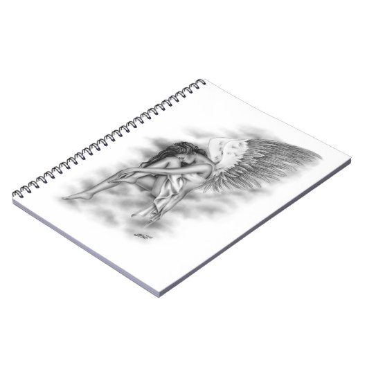 Bittersüßes Engels-Notizbuch Notizblock (Linke Seite)