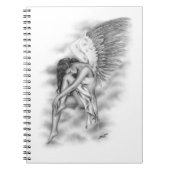 Bittersüßes Engels-Notizbuch Notizblock (Vorderseite)