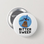 Bittersweet Funny Bitter Gourd Pub Button (Vorne & Hinten)