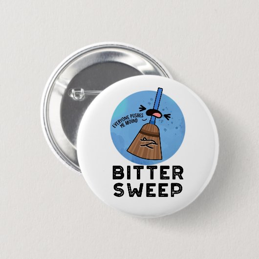 Bittersweet Funny Bitter Gourd Pub Button (Vorne & Hinten)