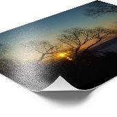 Bittersweet Sunset Fotodruck (Ecke)