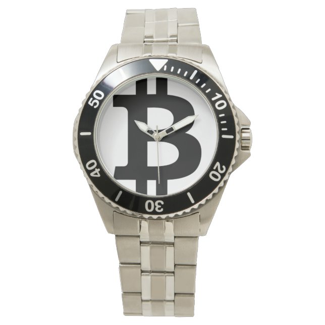 BitTime BTC Armbanduhr (Vorderseite)