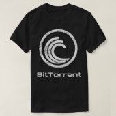 BitTorrent Crypto BTT Token P2P Coin Blockchain VI T-Shirt (Design vorne)