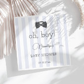 Bitty Bow Oh Boy Baby Dusche Serviette