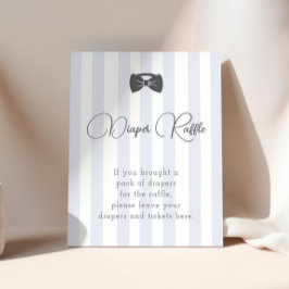 Bitty Bow Oh Boy Baby Dusche Windeln Schild