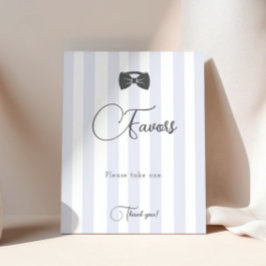 Bitty Bow Oh Boy Baby Shower Favoriten Poster