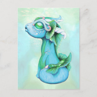Bitty Water Dragon Postkarte