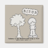 BITUB-Muster (Glauben an das Unglaubliche) Magnet (Vorne)