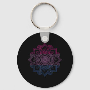 Biual Lgbt Mandala Bi Pride Biuality LGBT Support Schlüsselanhänger