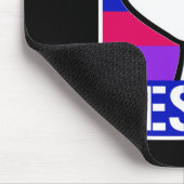 Biual Pride Resist Parade Party Lgbtq Flag Geschen Mousepad (Ecke)
