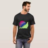 Biual Pride Snail Biual T-Shirt (Vorne ganz)