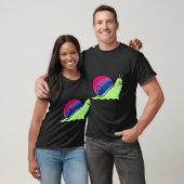 Biual Pride Snail Biual T-Shirt (Unisex)