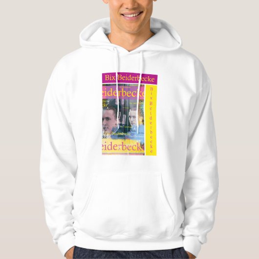 Bix Beiderbecke Hoodie (Vorderseite)