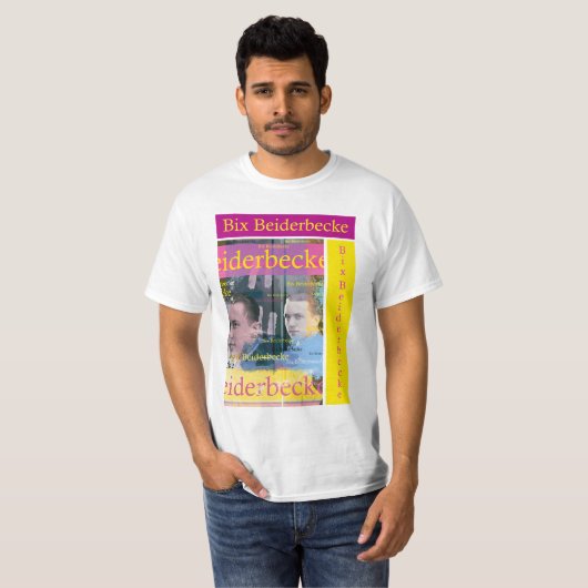 Bix Beiderbecke T-Shirt (Vorne ganz)