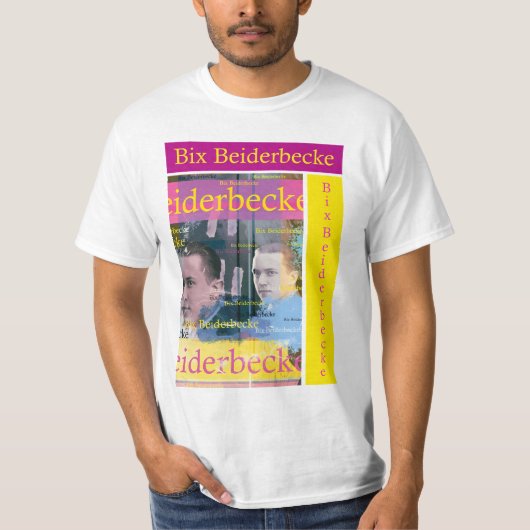 Bix Beiderbecke T-Shirt (Vorderseite)