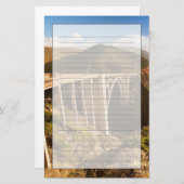 Bixby Bridge, Big Sur, Kalifornien, USA Briefpapier (Vorne/Hinten)