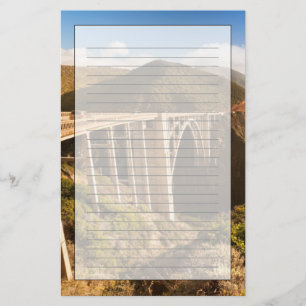 Bixby Bridge, Big Sur, Kalifornien, USA Briefpapier