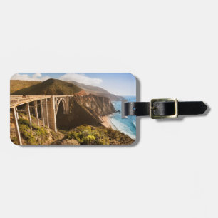 Bixby Bridge, Big Sur, Kalifornien, USA Gepäckanhänger