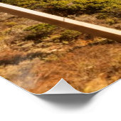 Bixby Bridge, Big Sur, Kalifornien, USA Poster (Ecke)