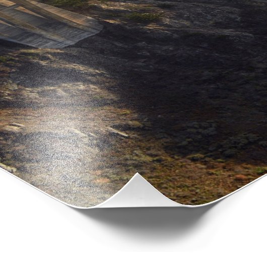 Bixby Bridge Fotodruck (Ecke)