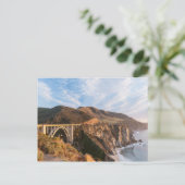 Bixby Bridge in Kalifornien Postkarte (Stehend Vorderseite)