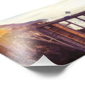 Bixby-Bridge-Leinwand Fotodruck (Ecke)