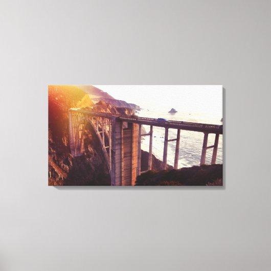 Bixby-Bridge-Leinwand Leinwanddruck (Vorderseite)