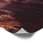 Bixby-Bridge-Leinwand Poster (Ecke)