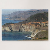 Bixby Bridge Pacific Coast Highway Landschaftlich Puzzle (Horizontal)