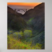Bixby Bridge Poster (Vorne)