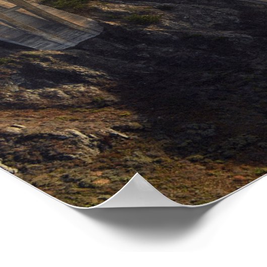 Bixby Bridge Poster (Ecke)